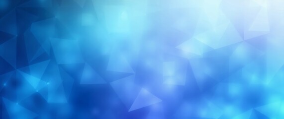 Wall Mural - abstract blue polygonal background creating stunning visual effect