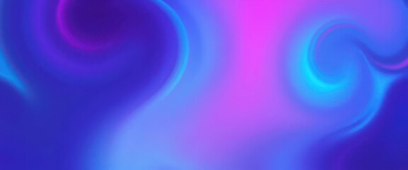 Wall Mural - Abstract swirl of blue and pink hues, transitioning smoothly from dark to light, digital, artwork