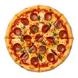 © Zamans - Pepperoni Pizza Recipe: Delicious Homemade Pizza with Transparent Background