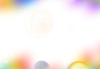 Wall Mural - light leaks bokeh phito overlay effect special lens flare effect, film grain texture cutout on trans