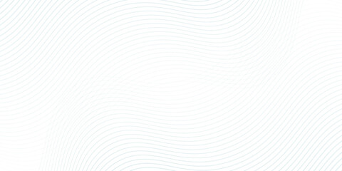 Wall Mural - abstract blue smooth waves on white background. wallpaper texture space