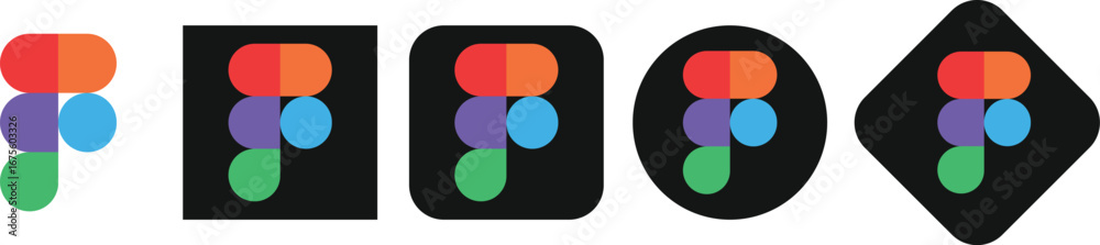 Figma logo icon transparent png download. New figma mobile app icons ...