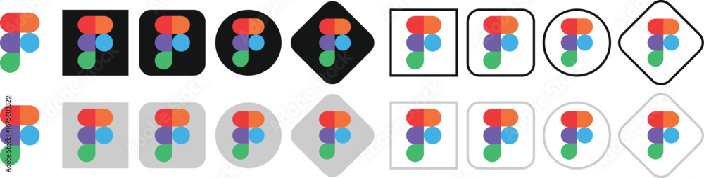 Figma logo icon transparent png download. New figma mobile app icons ...