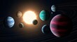 © Wilujeng - Artistic Depiction of a Planetary System.