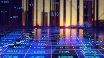 stock market chart