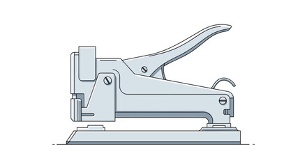 Heavy duty stapler metal construction ergonomic design for office home school supplies and binding papers efficiently