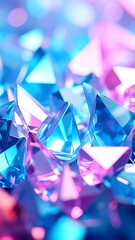 Wall Mural - Colorful Gemstone Abstract Closeup