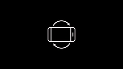 mobile phone screen rotate arrow icon animation, Please Rotate Your Phone. Turn you Smartphone and rotate device screen,
Rotate your phone animation. Rotate Your Phone Screen Animation 