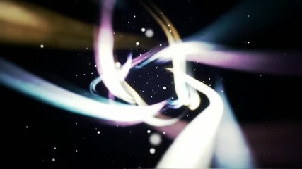dynamic abstract light streaks particle swirl background
