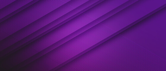 Canvas Print - minimal purple geometric background for use in design