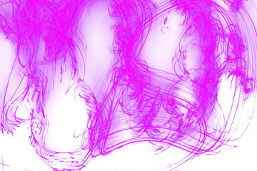 Wall Mural - abstract pink light overlay effect light trail leak design element isolated on transparent backgroun