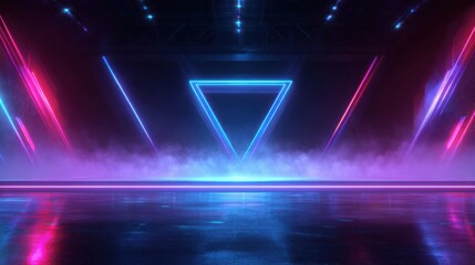 Wall Mural - stunning photo of futuristic esport background for gaming live streaming. esport game tournament com