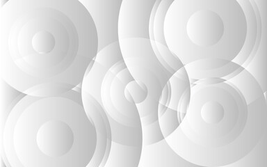 Wall Mural - abstract background wide spread circle wave pattern shortening of sound waves,2d illustration