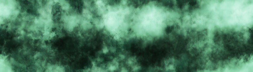 Wall Mural - a textured backdrop of soft, merging shades of deep and light emerald green, creating a hazy, atmosp