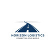 © mbak - Horizon Logistics company logo featuring a winding blue road leading to the horizon, with the tagline 'Connecting Your World'.