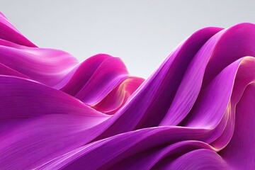 Wall Mural - A stunning and smooth abstract background with vibrant purple and golden flowing lines, creating a dynamic and visually appealing texture that evokes depth and elegance.