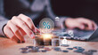 © chaylek - Investment strategy ,interest rate optimization concept for maximizing passive income ,financial returns ,visual represents dividend planning, economic growth, money management digital financial