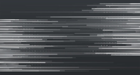 Abstract big data code representation. Modern high-tech data background. Graphic concept for your design.