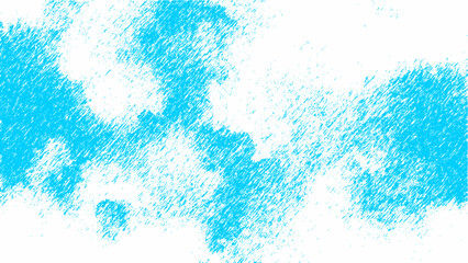 Wall Mural - abstract blue grunge texture with scattered, rough brush strokes with sprayed paint or ink splatters