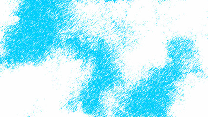Wall Mural - abstract blue grunge texture with scattered, rough brush strokes with sprayed paint or ink splatters
