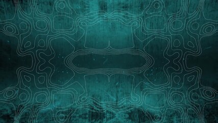 Wall Mural - animation of padlock animation padlock animation confetti blue screen with blue background