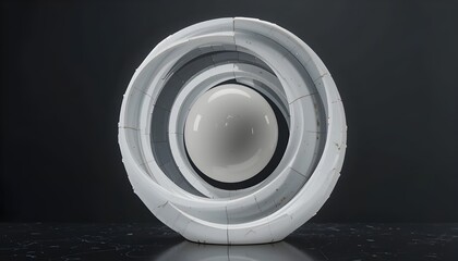 speaker on white background