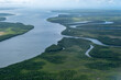 © Debra - Coastline and river systems on a flight to the tip of Australia, Cape York, Queensland. Aerial photo of winding rivers in and creeks in the wild country. Australia
