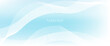 © Khoirul - Abstract light white wave lines on blue background. You can use for ad, poster, template, business presentation. vector illustration,poster,web