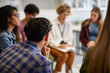 © Rido - Counseling group session with teens at school
