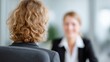 © Eve - Businesswoman talking with female colleague during job interview