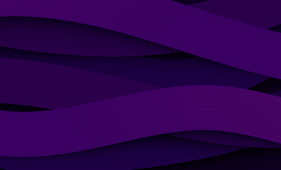 Wall Mural - purple abstract background with flowing lines and modern wave design