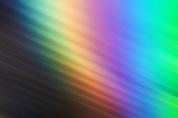 Wall Mural - light leak overlay effect with blur rainbow light leaks,abstract colorful background with corrugated