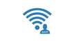 © masiku - Guest Wi-Fi Network Icon for Internet Access.