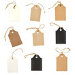 © Ab - Assorted Blank Price Tags and Address Labels Set