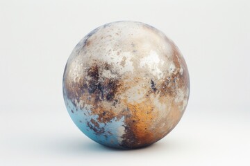 Canvas Print - Planet Pluto sphere space globe.
