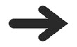 © wooster - Simple straight directional arrow shape