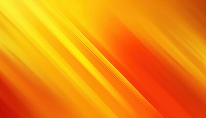 Wall Mural - vibrant gradient of yellow orange and red abstract diagonal light streaks with glowing energy flow i
