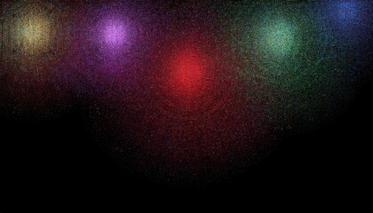 Wall Mural - vibrant cosmic light spheres glowing in multicolor particle cloud ideal for abstract background or futuristic texture