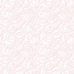  Pink abstract seamless  pattern