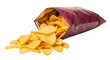 © Radovan - Isolated Open Bag of Wavy Potato Chips