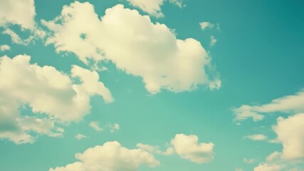 Wall Mural - aircraft soaring above fluffy white clouds, ideal for travel or adventure images