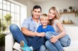© BillionPhotos.com - Happy young family with children at home.