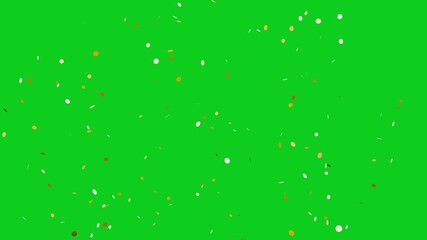 Colorful Confetti Burst Celebration Overlay Animation. confetti particles exploding and flying in all directions. Concept for celebration videos, party intros, event highlights, wedding videos,