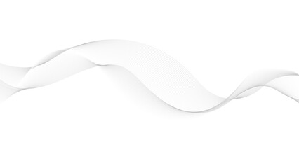 Wall Mural - abstract vector composition of wave lines on transparent background, research presentations, and bus
