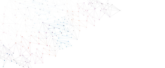 Vector Connect link background. global network technology concept. Digital technology futuristic internet network speed connection white background.