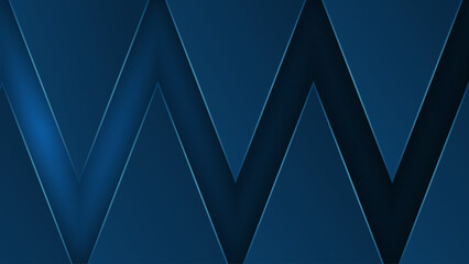 Navy blue background 3d shape modern design