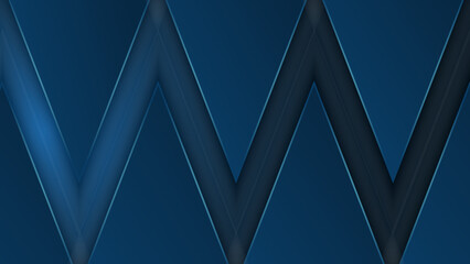 Navy blue background 3d shape modern design