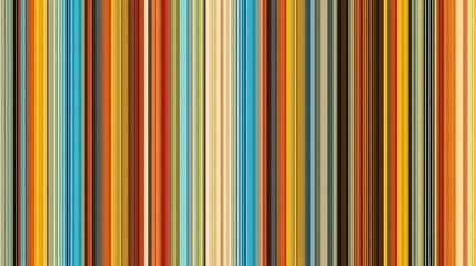 Wall Mural - colorful retro stripes pattern wallpaper background with vintage rainbow lines, bold geometric desig