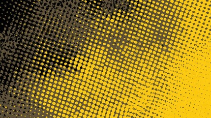 Wall Mural - abstract halftone effect vector background with gradient dotted pattern, modern pop art style design