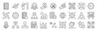 © AGE - Workflow line icon set collection. Included planning, scheme, process, flowchart, progress, management, automation and more. Editable stroke. Vector illustration eps 10